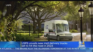 USPS Unveils New Mail Delivery Trucks