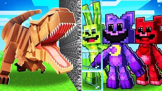 I Cheated In a DINOSOUR vs POPPY PLAYTIME Mob Battle!