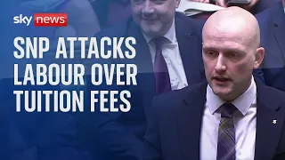 SNP attacks Labour over broken tuition fee pledge