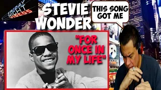 Stevie Wonder  - For Once In My Life [ Very Emotional Reaction]