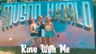 RAVE WITH ME at MVSON WORLD I get ready with me, bestie's bday & come to the darnce with us