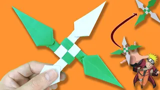 Incredibly Powerful Ninja Star - How To Make An Easy Paper Origami Shuriken #5