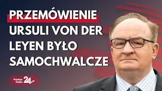 "Było masę półprawd, przekłamań i nielogiczności". Jacek Saryusz-Wolski o orędziu o stanie UE