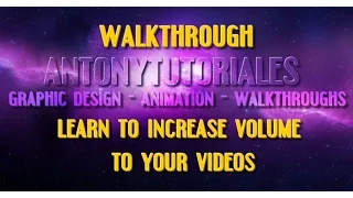Increase Volume to your videos with VirtualDub