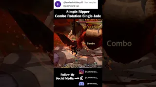 Simple Ripper Rotation Combo Single Jade - Dragon Nest