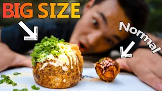 Tokyo's Crazy Food Challenge: BOMB-size Takoyaki!!