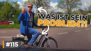 Glasklare Nötigung, verrückte Überholmanöver und blind rüberziehen! | #GERMAN #DASHCAM | #115