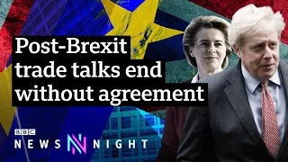 Brexit: UK warns “very large gaps” remain with the EU - BBC Newsnight