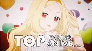Top Anime Endings Winter 2024. Final ver.