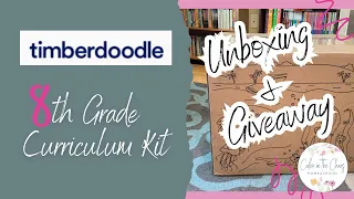 8th Grade Homeschool Curriculum Unboxing | Customized Timberdoodle Curriculum Kit for Middle School