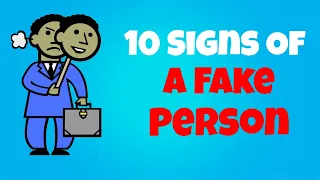 10 Signs Of A Fake Person