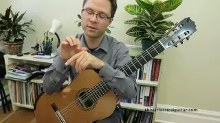 Tremolo Lesson and Exercise for Classical Guitar