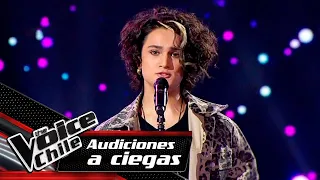 Enzo Ferrada - I have nothing | Audiciones a Ciegas | The Voice Chile