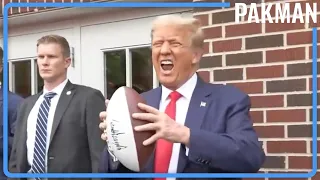 Trump gets BRUTAL welcome at Iowa college football game