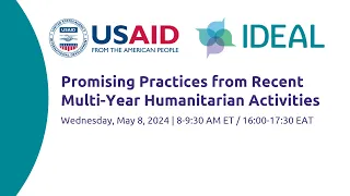 Promising Practices from Recent Multi-Year Humanitarian Activities