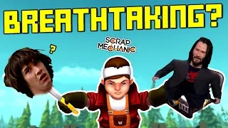 Who Can Build the MOST BREATHTAKING Keanu Inspired Creation? - Scrap Mechanic Multiplayer Monday