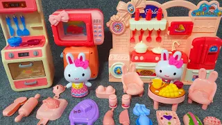 8 Minutes Satisfying with Unboxing Cute Pink Rabbit Kitchen Playset Collection ASMR | Review Toys