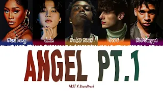 KPOP｜NLE Choppa, Kodak Black, Jimin, JVKE & Muni Long   Angel Pt  1 1 HOUR LOOP Lyrics ｜ 1시간 가사