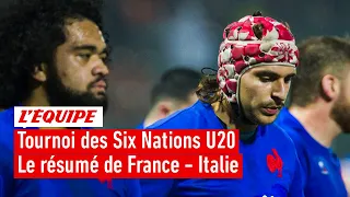 Tournoi des Six Nations U20 - Désillusion des Bleuets face à l'Italie : le résumé du match