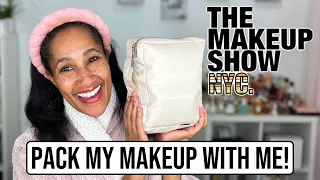 Pack My Makeup with Me! | I’m Going to The Makeup Show 2023 NYC