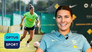 Steph Catley enjoying 'local' camp as Matildas gear up for crucial friendlies