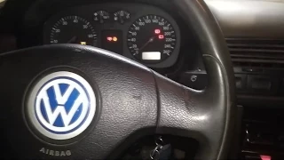 VW Bora ЕГР, давление топлива