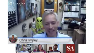 The Mars MAVEN Mission and "Dreams of Other Worlds" author Chris Impey - SA Hangout #7