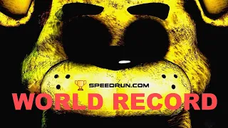 FNAF 1 WORLD RECORD: GOLDEN FREDDY% (10.567)