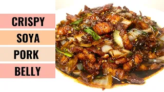 FRIED CRISPY SOY SAUCE PORK BELLY Is Just So Good! | Aunty Mary Cooks 💕