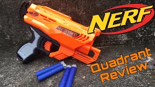 Honest Nerf Review: Nerf Quadrant (Accustrike Revolver)