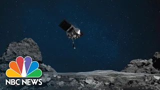 NASA’s OSIRIS-REx Spacecraft Touches Down On Asteroid | NBC News NOW