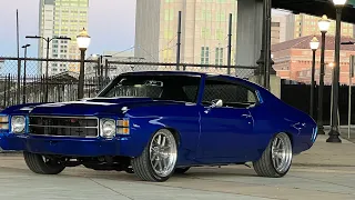 FOR SALE 1971 Restomod Big Block Chevelle. Call 9168567931 or victorylapclassics.net
