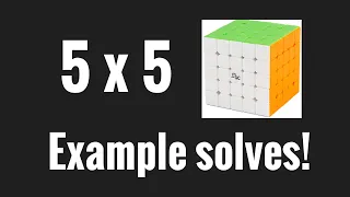 5x5 Example solves - Reduction and Yau method