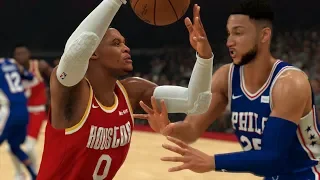 NBA Today 1/3 Houston Rockets vs Philadelphia 76ers Full Game Highlights | NBA 2K