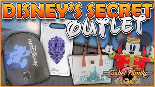 SECRET DISNEY OUTLET STORE SHOPPING | Cast Connection - Cheap Disney Merchandise & Resort Furniture