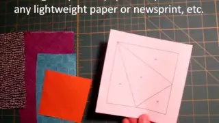 Paper Piecing Made Easy Tutorial