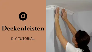 Deckenleisten schnell & einfach anbringen! DIY Tutorial von decoflair