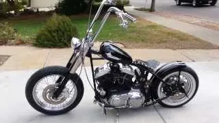 Harley Bobber Fresh Build For Sale $6500