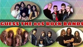 80s ROCK BANDS QUIZ | Name the 1980s Rock Band by Pictures | Ultimate Rock Music Trivia Challenge