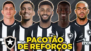 O PACOTÃO DE REFORÇOS DO BOTAFOGO PARA 2024! ( WENDEL, LUIZ HENRIQUE, MATHEUZINHO, ALLAN )