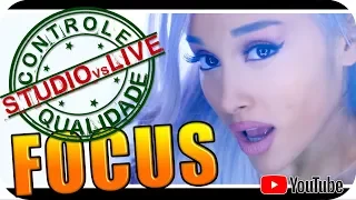 ARIANA GRANDE - Studio vs Live CONTROLE DE QUALIDADE Reagindo React Reação Pop Dance R&B