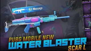 NEW WATER BLASTER SCAR-L | PUBG MOBILE | LUCKY SPIN