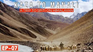 Spiti Ride | Ep-07: Kaza to Manali | Extreme Off-roading on Royal Enfield Himalayan | Atal Tunnel