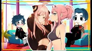 PART 2 Desmond Siblings reacts to Anya x Zero Two 👯‍♀️ SpyxFamily ft Darling in the Franxx