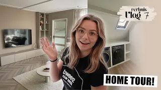 WE ZIJN VERHUISD! UITZET UITPAKKEN & HOME TOUR 🏡 Verhuisvlog #7