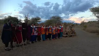 Welcome at Maasai Lodge