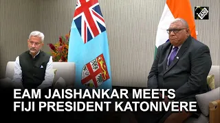 EAM Jaishankar meets Fiji President Ratu Wiliame M Katonivere