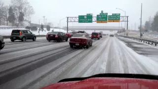 Saint Louis I-270 & I -170 spin out