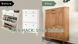IKEA HACK with Pole Wrap | Transform a shoe cabinet with pole wrap