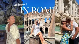 ROME VLOG | spend 48hours with me in ITALY!!!!